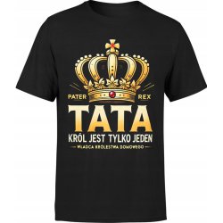  Koszulka męska Tata król jest tylko jeden