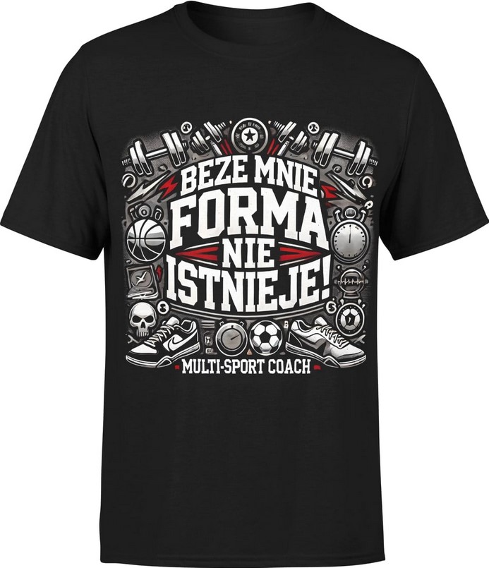 Koszulka męska Trener dla trenera piłki nożnej nauczyciela wf