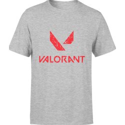  Koszulka męska Valorant prezent dla gracza szara