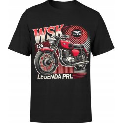  Koszulka męska WSK 125 Legenda PRL z motorem