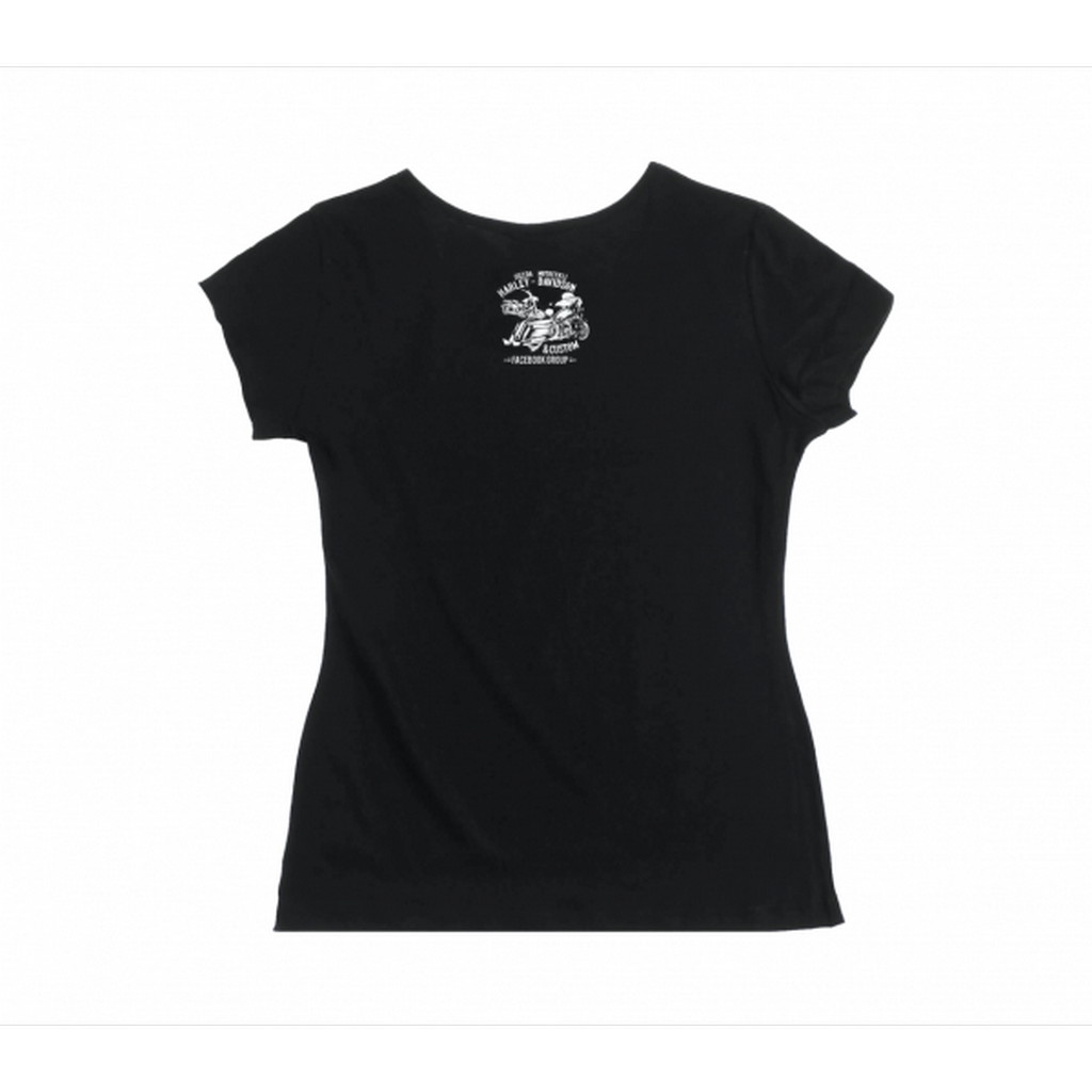 Koszulka T-shirt damski giełda motocykli Harley
