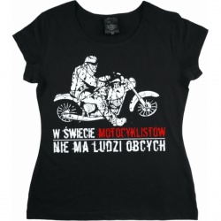  Koszulka T-shirt damski Świat Motocyklistów - Choppers Division