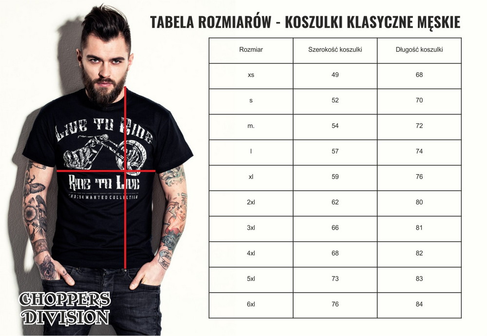 Koszulka T-Shirt LIVE TO RIDE