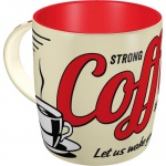 Kubek ceramiczny Strong Coffee Served Here