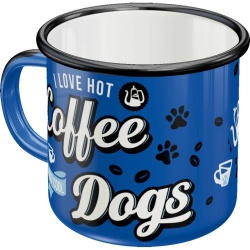  Kubek emaliowany coffe and dogs