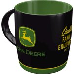 Kubek John Deere Logo Black