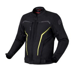  Kurtka Motocyklowa Tekstylna Ozone Delta 4 Black Fluo Yellow