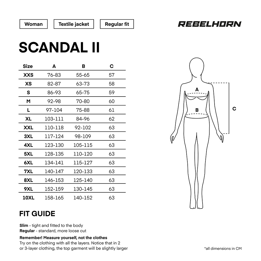 Kurtka Rebelhorn Scandal II Lady Black