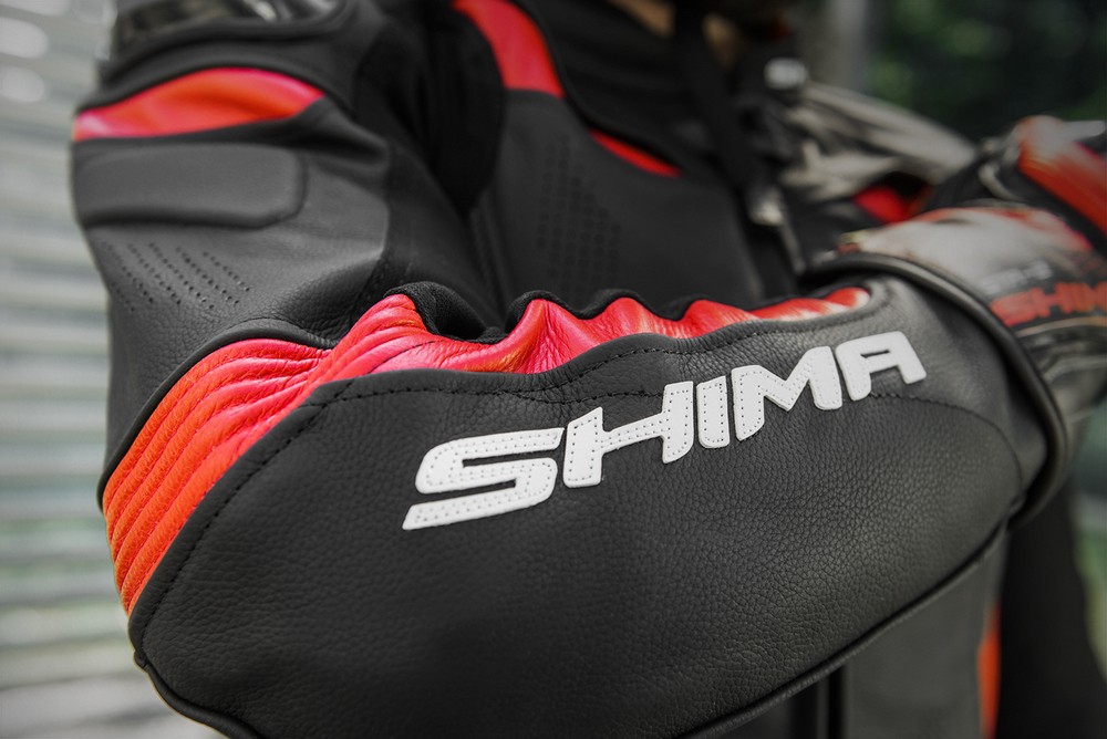 Kurtka motocyklowa Skórzana Shima Chase Black