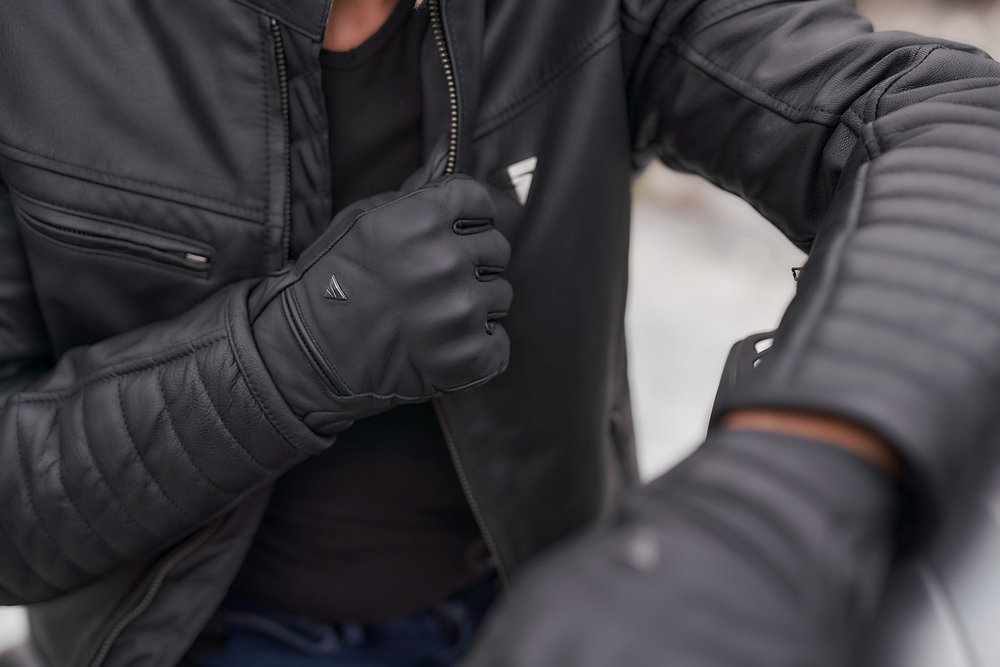 Kurtka motocyklowa skórzana Shima Winchester 2.0 Black