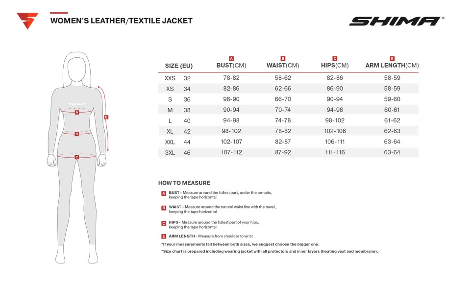 Kurtka motocyklowa skórzana Shima Winchester 2.0 Lady Black