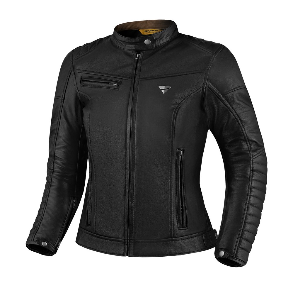 Kurtka motocyklowa skórzana Shima Winchester 2.0 Lady Black