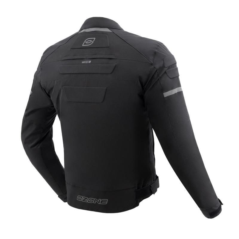 Kurtka tekstylna wodoodporna Ozone Rider Black