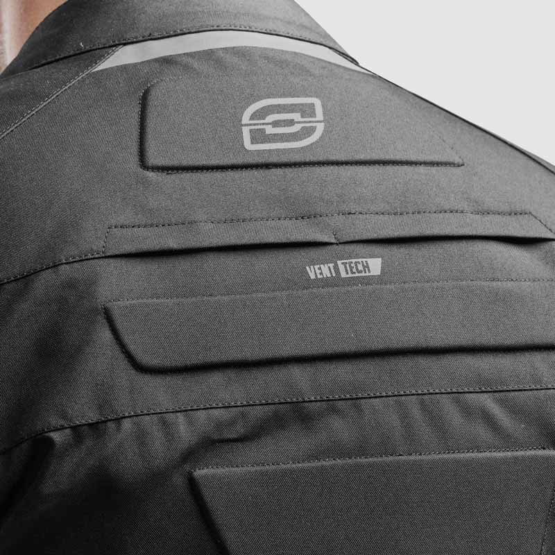 Kurtka tekstylna wodoodporna Ozone Rider Black