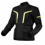 Kurtka Tekstylna Ozone Sahara Black/Fluo Yellow