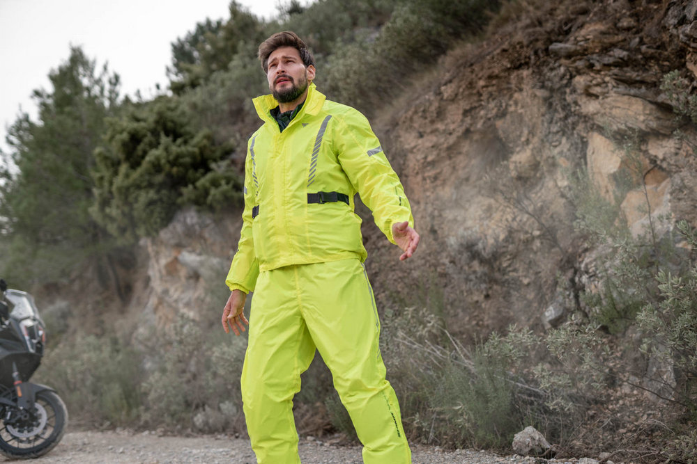Kurtka tekstylna (przeciwdeszczowa) Shima Hydrodry Fluo