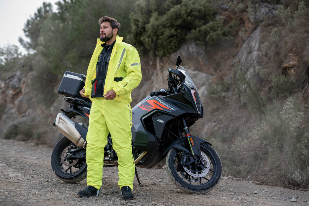 Kurtka tekstylna (przeciwdeszczowa) Shima Hydrodry Fluo