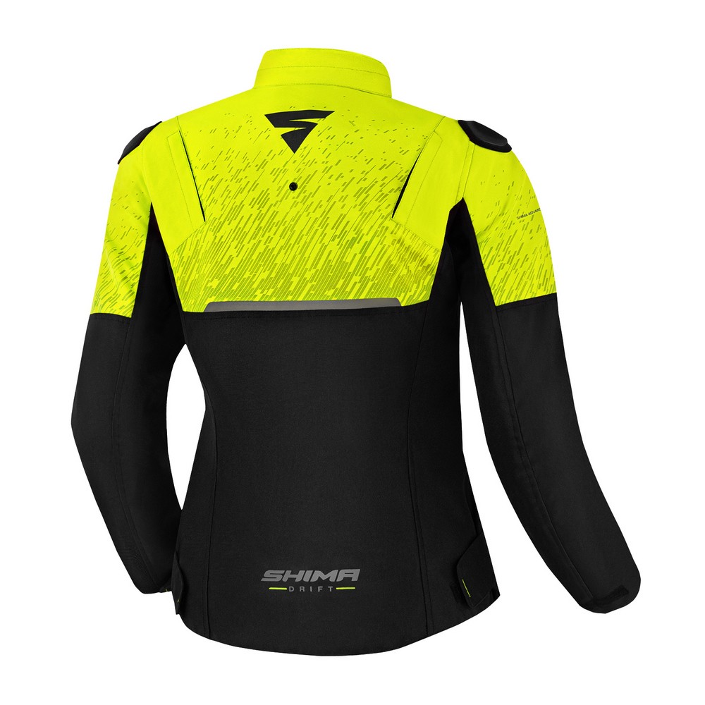 Kurtka motocyklowa tekstylna Shima Drift Lady Fluo