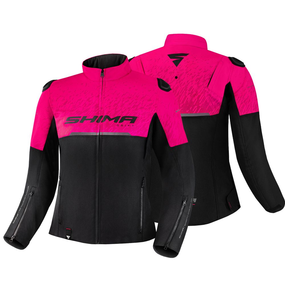 Kurtka motocyklowa tekstylna Shima Drift Lady Pink
