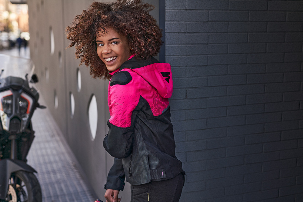 Kurtka motocyklowa tekstylna Shima Drift Lady Pink