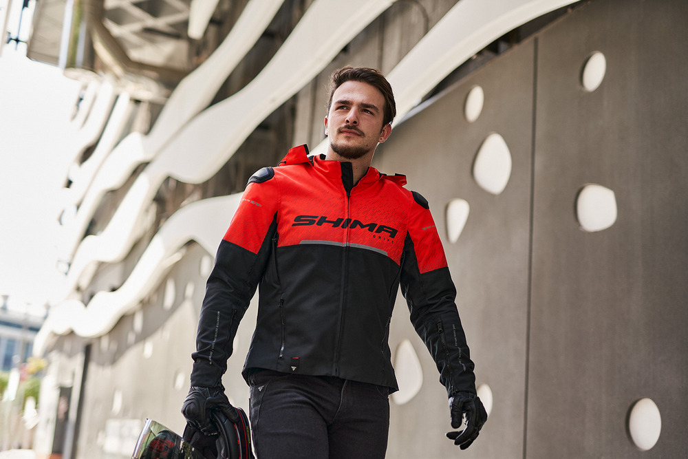 Kurtka tekstylna Shima Drift Men Red