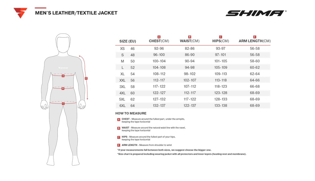Kurtka tekstylna Shima Drift Men Red