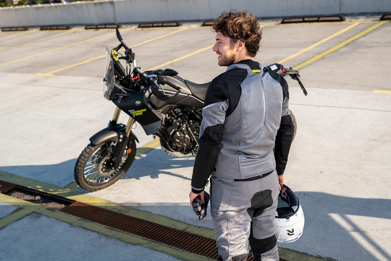 Kurtka motocyklowa tekstylna Shima Jet Men Grey