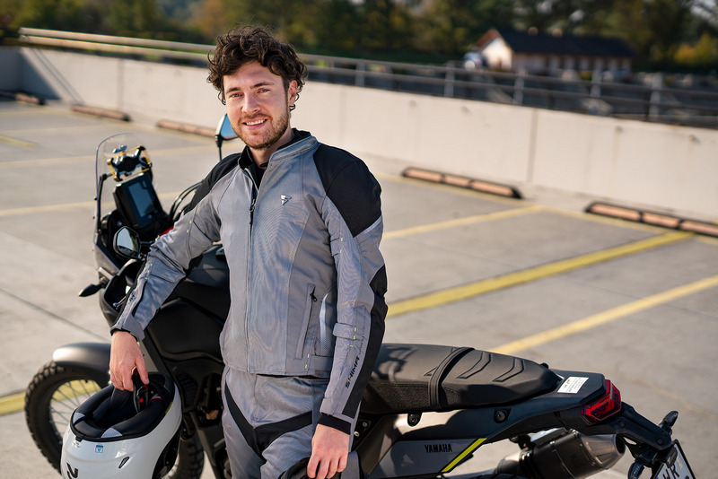 Kurtka motocyklowa tekstylna Shima Jet Men Grey