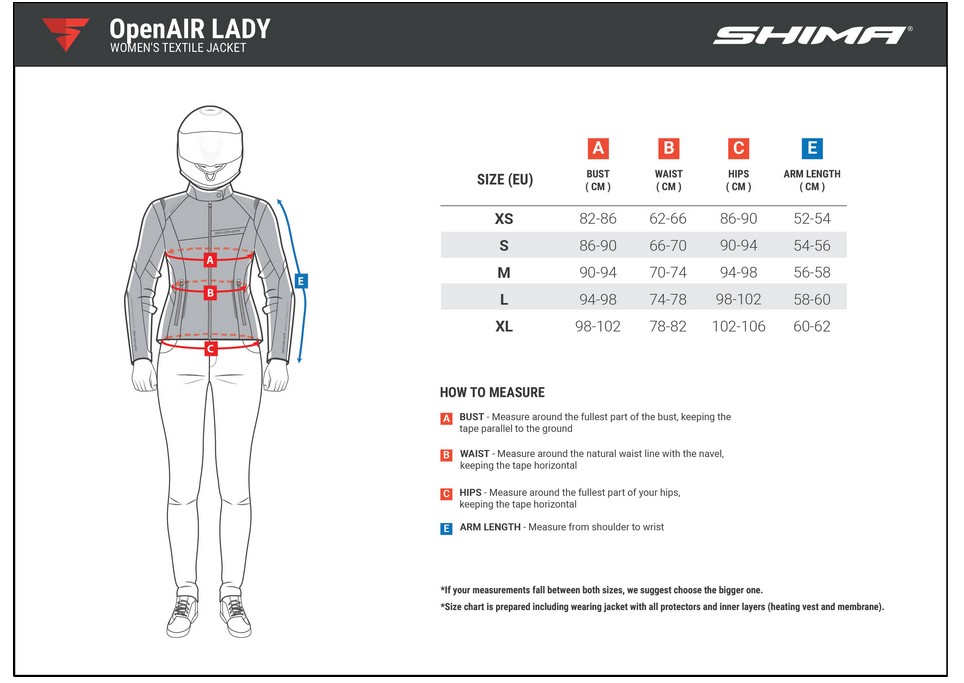 Kurtka tekstylna Shima Openair Lady Grey