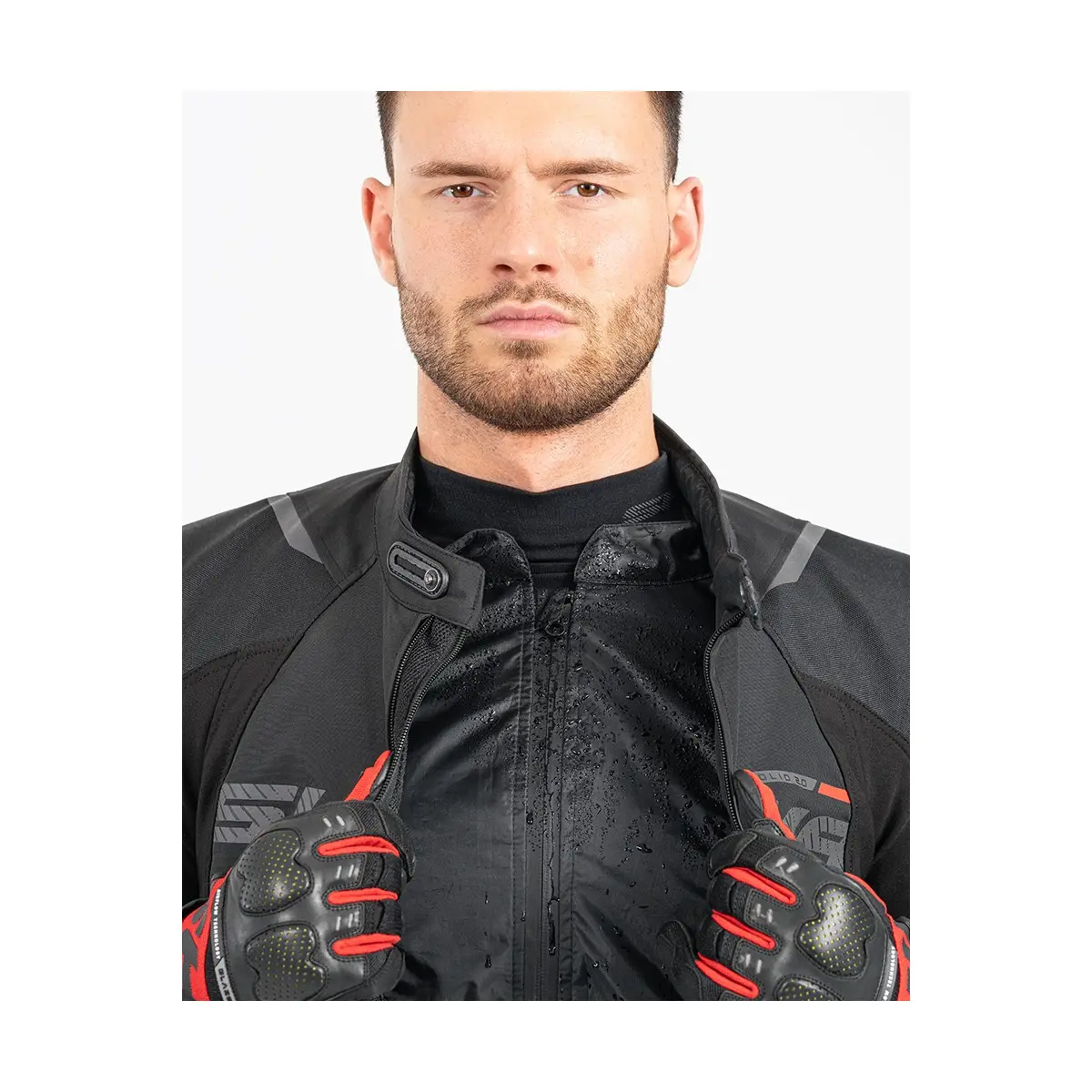 Kurtka tekstylna Shima Solid 2.0 Black/White