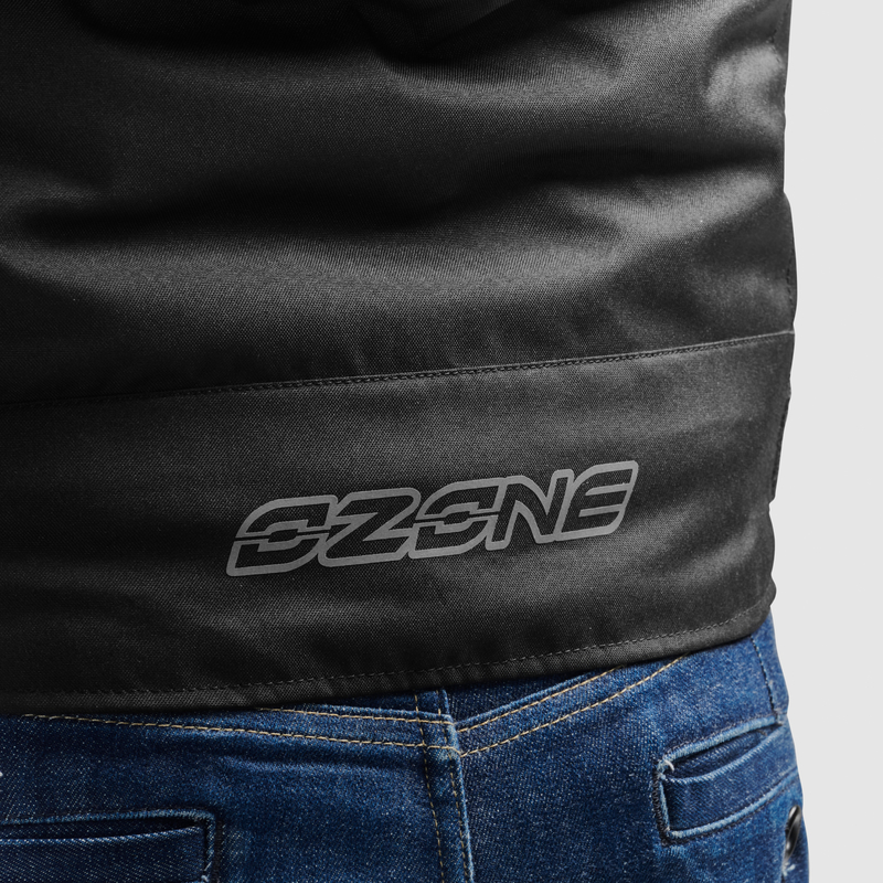 Kurtka tekstylna wodoodporna Ozone Rider Black