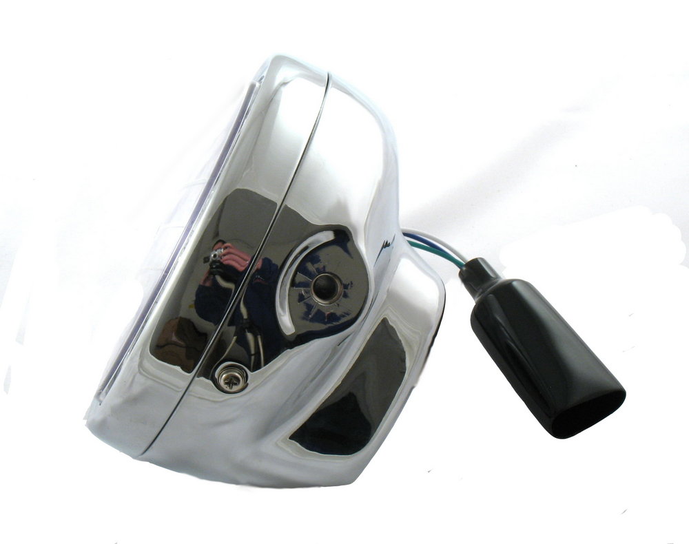Lampa przód 175mm H4 - Lustrzanka