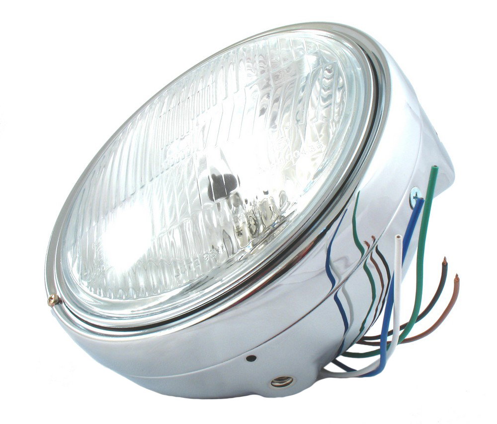 Lampa przód 195mm H4 12V 60/55W E4 - Suzuki Bandit