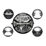 Lampa motocyklowa przód 7 Led e4