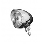 Lampa motocyklowa przód H4 110mm Tech Glide z daszkiem homologacja E9