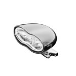 Lampa motocyklowa przód podwójna H3 160mm
