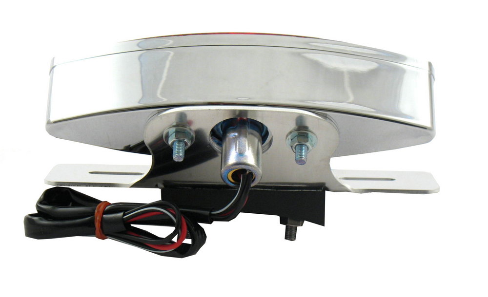 Lampa tył chrom z uchwytem na rejestrację