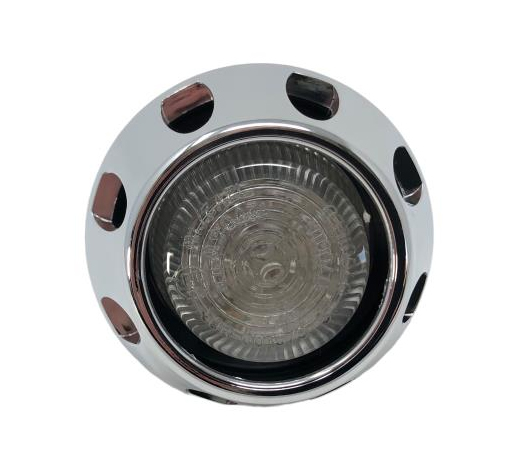 Lampa tył chromowana biały klosz Thrust LED
