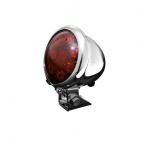 Lampa tył OLD SCHOOL chrom led homologacja E8
