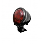 Lampa tył OLD SCHOOL czarna led homologacja E8