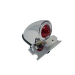 Lampa tył SPARTO  chrom + uchwyt tablicy