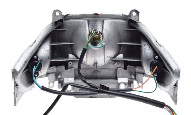 Lampa tylna do skuterów 4T / GY6 / 139QMB - białe kierunkowskazy