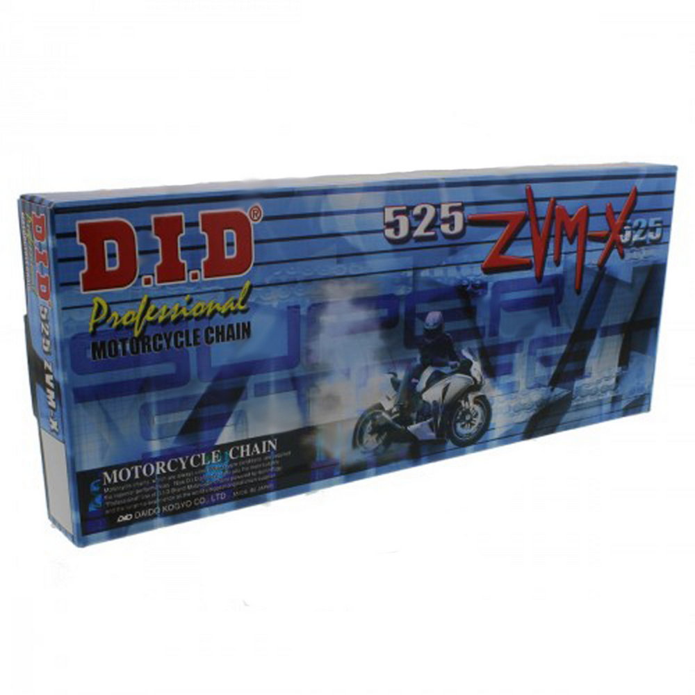 Łańcuch DID G&G 525 ZVMX/100 X2-ring hiper wzmocniony złoty