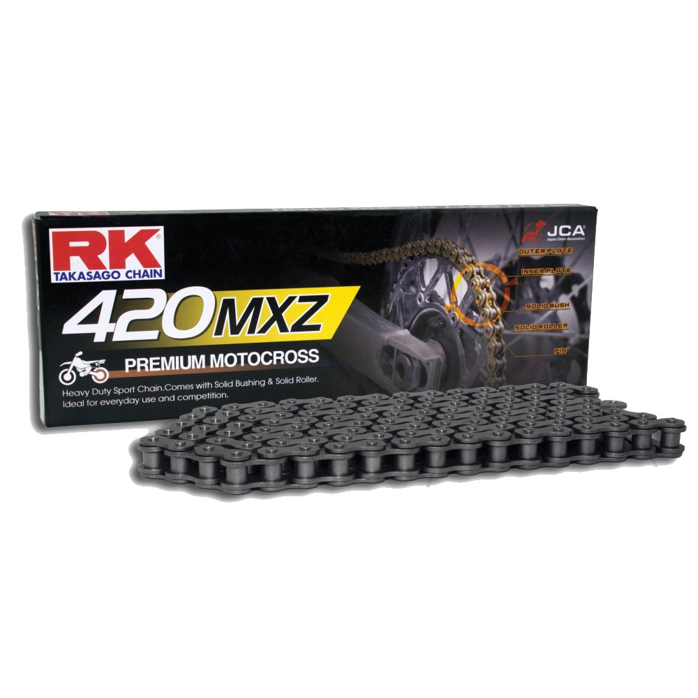 Łańcuch RK 420 MXZ/118 bezoringowy wyczynowy (cross)