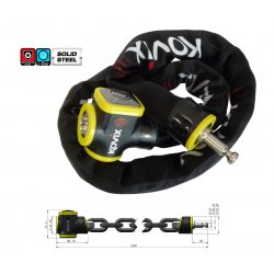  Łańcuch zabezpieczający z alarmem KOVIX KCL10-120