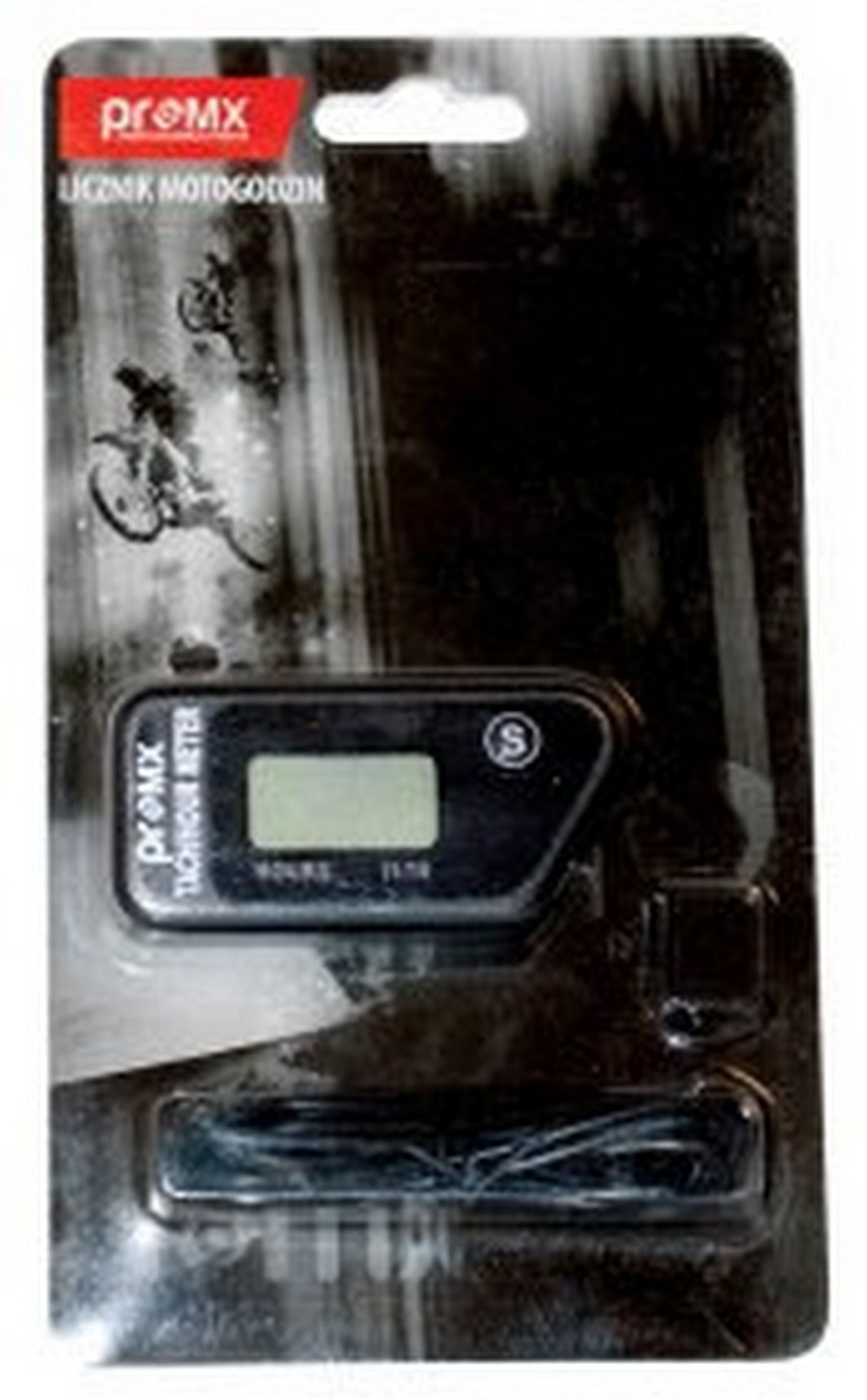 Licznik motogodzin indukcyjny z obrotomierzem wodoodporny PROMX