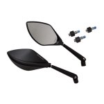 Lusterka aluminiowe M10 Torezzo czarne - adaptery Yamaha