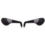 Lusterka uniwersalne czarne z szarą wstawką M6 P/P