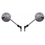 Lusterka uniwersalne okrągłe chrom - Suzuki