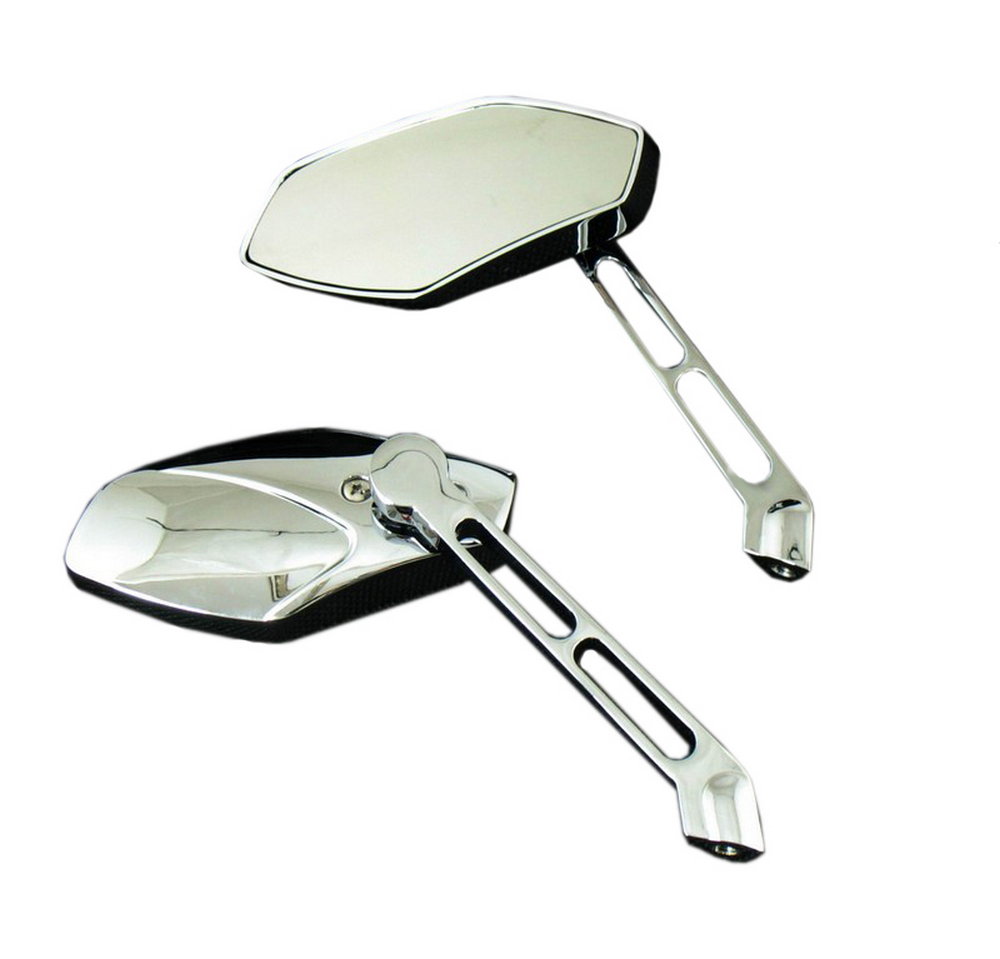 Lusterka V-design chromowane